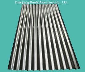 Aluminium Sine Wave Corrugated Sheet 1060h18