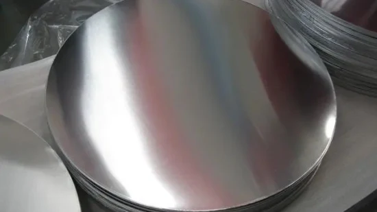 Círculo de aluminio de diámetro de tamaño pequeño/grande 1050 1060 Hoja de metal de aluminio